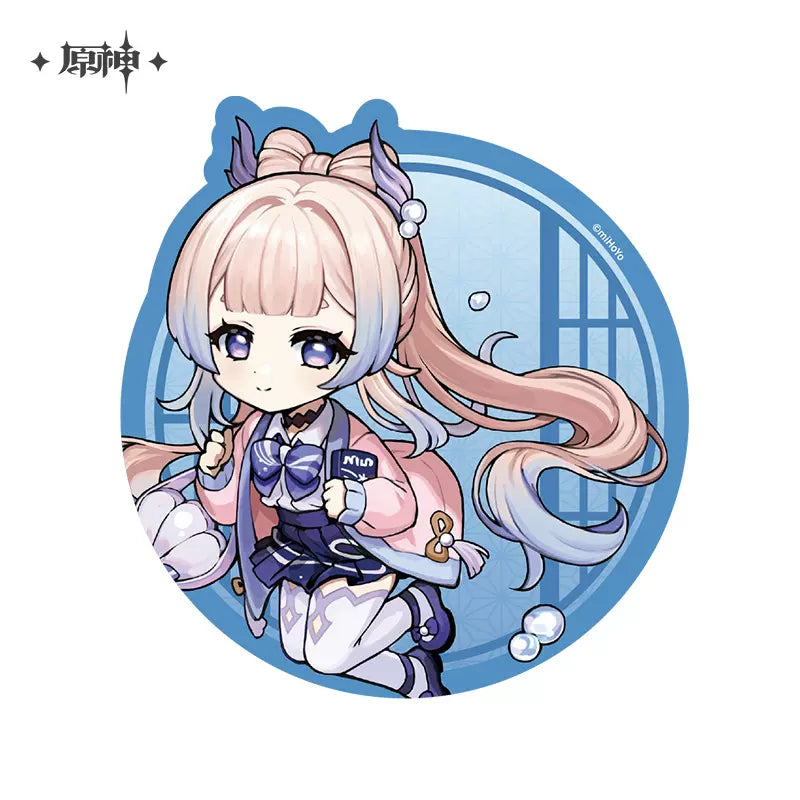 Genshin Impact Picnic Theme Series: Chibi Character Mouse Pad