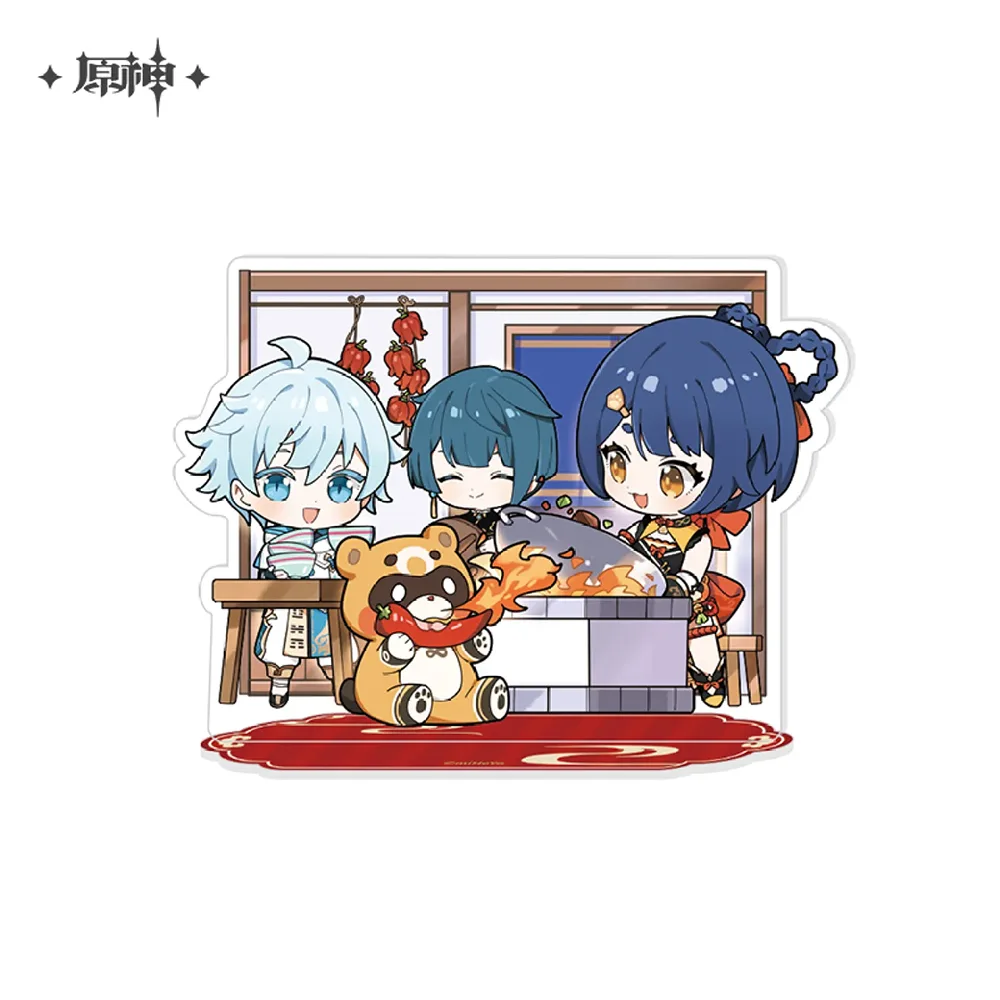 Genshin Impact The Night of Chime Strings Series Chibi Character Merch