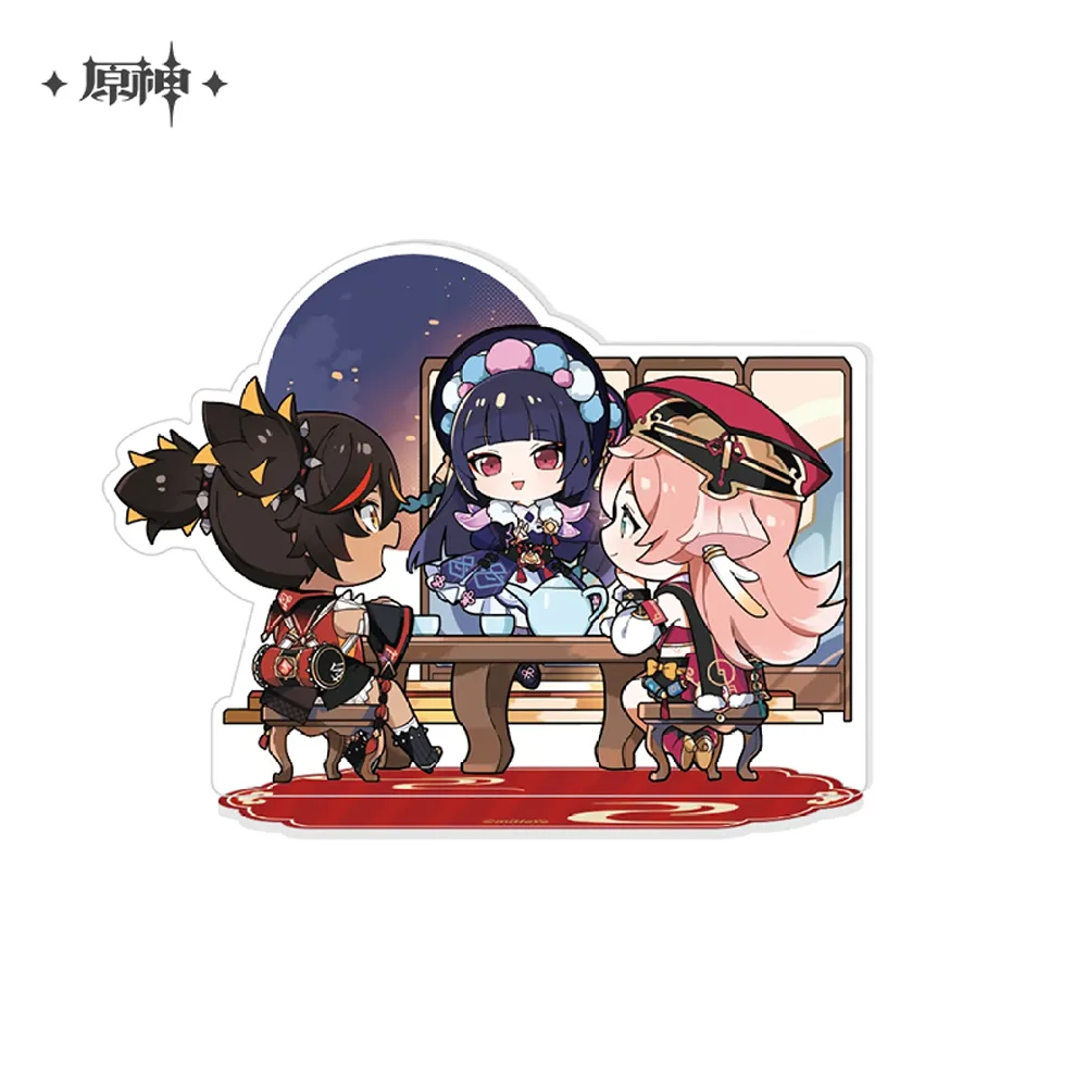 Genshin Impact The Night of Chime Strings Series Chibi Character Merch