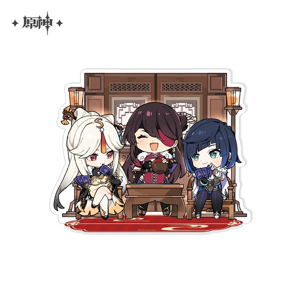 Genshin Impact The Night of Chime Strings Series Chibi Character Merch