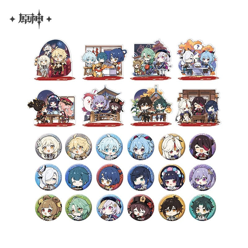 Genshin Impact The Night of Chime Strings Series Chibi Character Merch