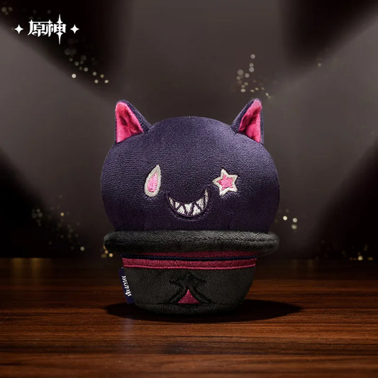 Genshin Impact Magic Show Series Lyney Grinning Cat Hat Slow Rebound Plush Squeeze Toy