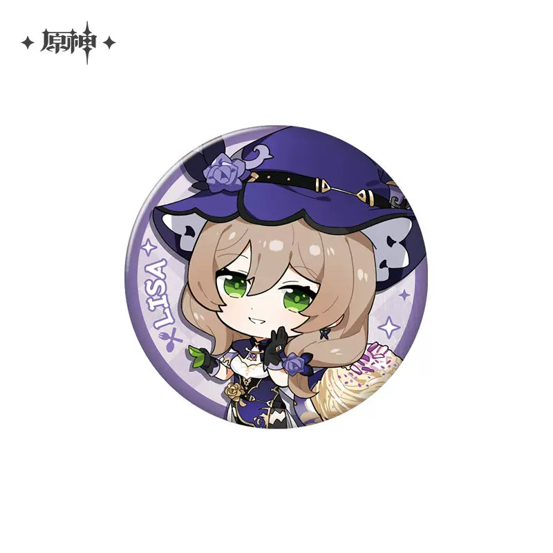 Genshin Impact Delicious Party Series Character Badge