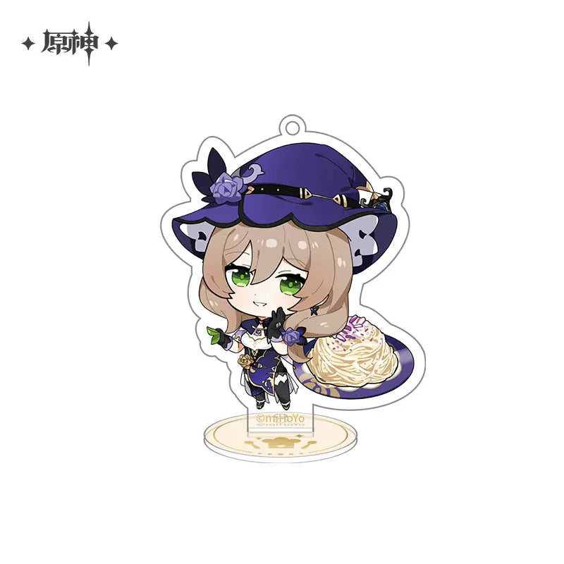 Genshin Impact Delicious Party Series Character Acrylic Mini Stand