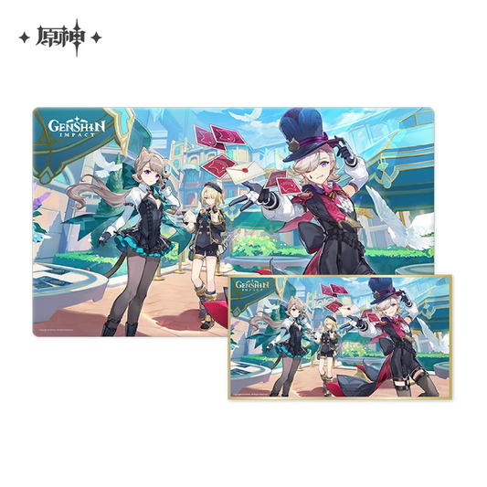 Genshin Impact Art Exhibition 2023 Series - Rendezvous in Fontaine Color Paper / Mouse Pad