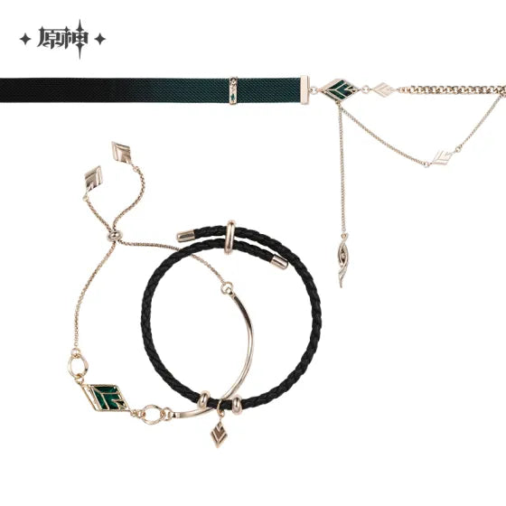 Genshin Impact Verdant Winds and Sandstorms Series Alhaitham Impression Necklace / Bracelet