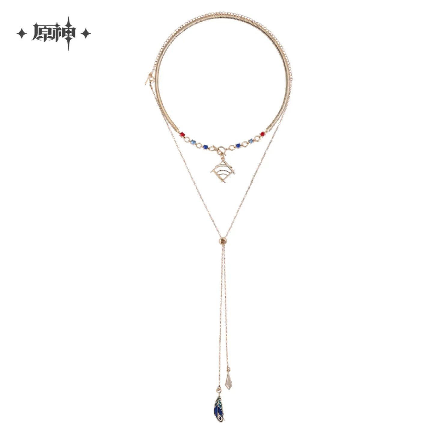 Genshin Impact Verdant Winds and Sandstorms Series Kaveh Impression Necklace / Ear Cuff