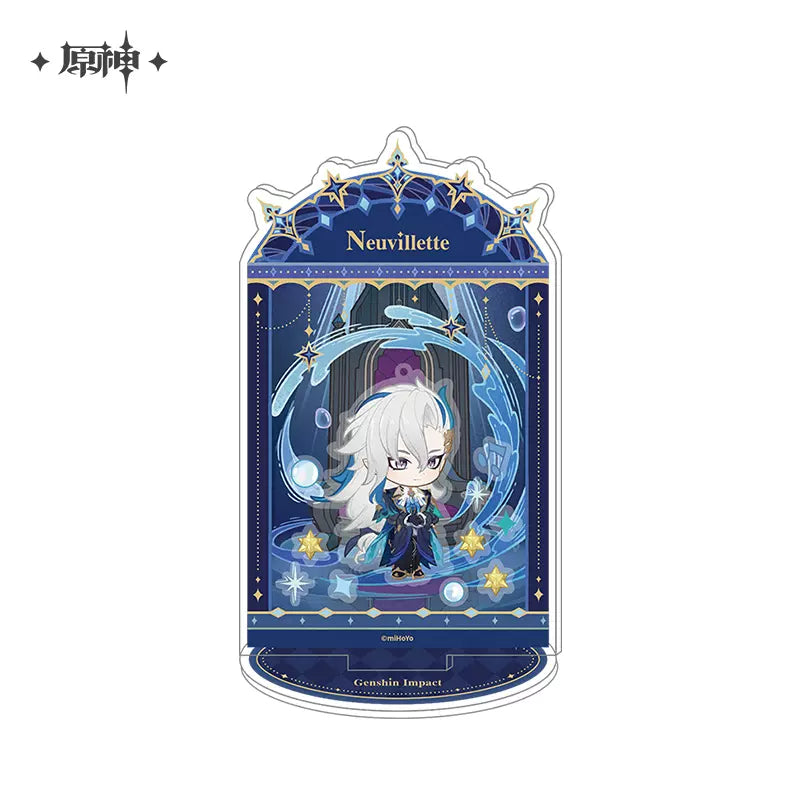 Genshin Impact Starlight Correspondence Series Acrylic Shaker Particle Combination Stand