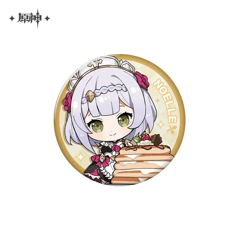 Genshin Impact Delicious Party Series Character Badge