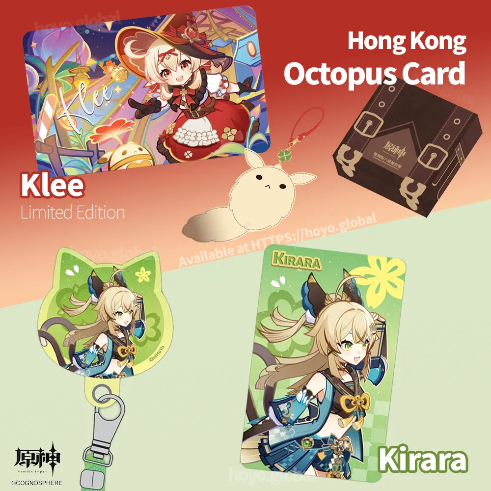 Genshin Impact Klee / Kirara Hong Kong Octopus Card (Jun 2025) Genshin Impact Klee / Kirara Hong Kong Octopus Card (Jun 2025)