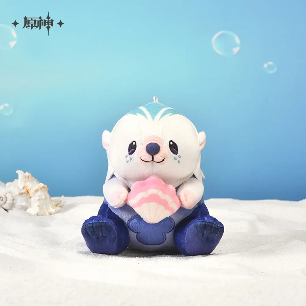 Genshin Impact Oceanid Theme Series Leisurely Otter Plushie