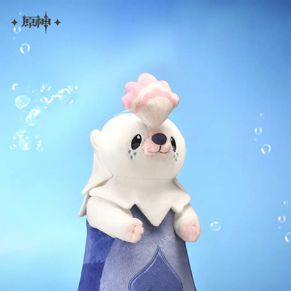 Genshin Impact Oceanid Theme Series Leisurely Otter Plushie