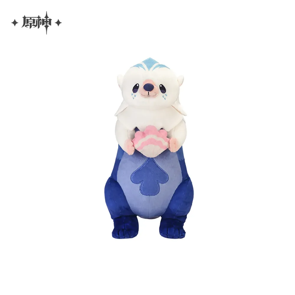 Genshin Impact Oceanid Theme Series Leisurely Otter Plushie