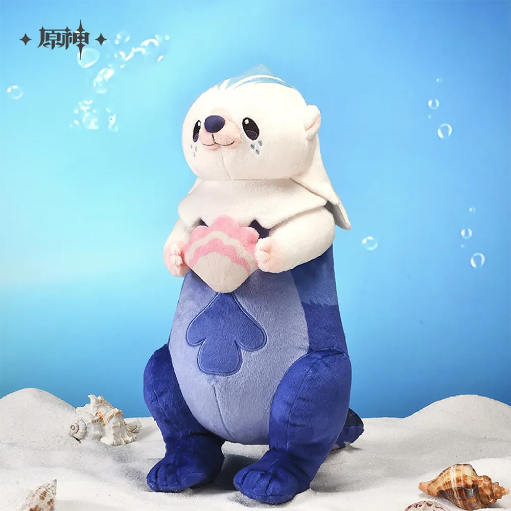 Genshin Impact Oceanid Theme Series Leisurely Otter Plushie