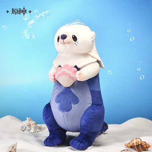 Genshin Impact Oceanid Theme Series Leisurely Otter Plushie