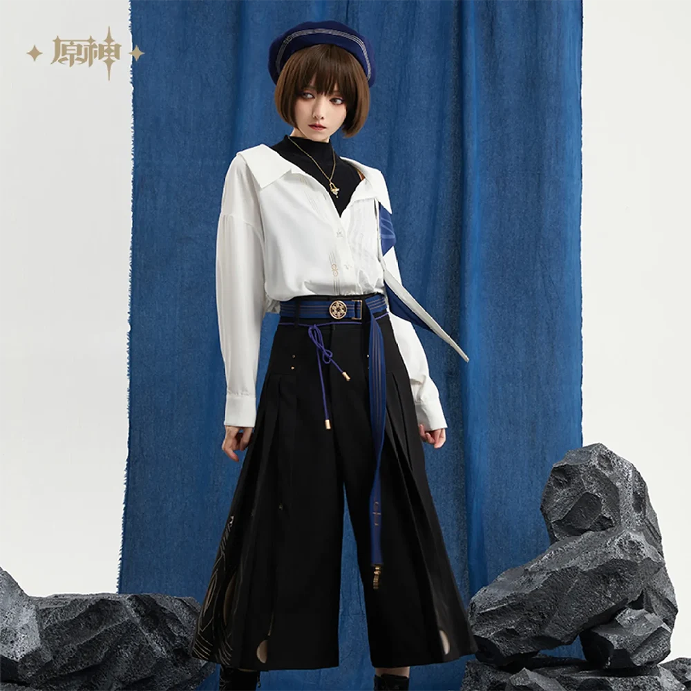 Genshin Impact Wanderer Impression Theme Wide-leg Pants