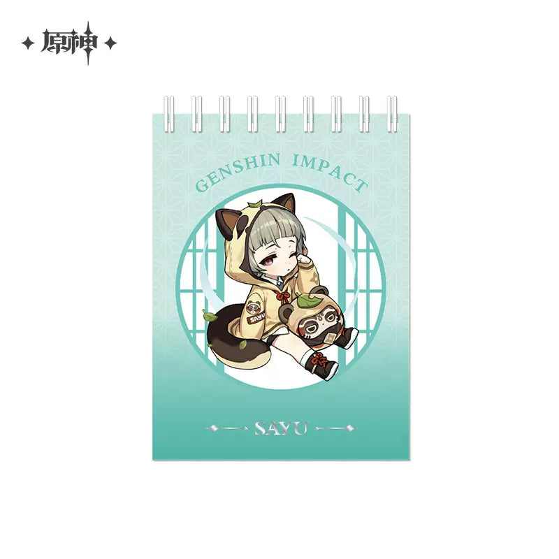 Genshin Impact Picnic Theme Series: Chibi Character Notebook