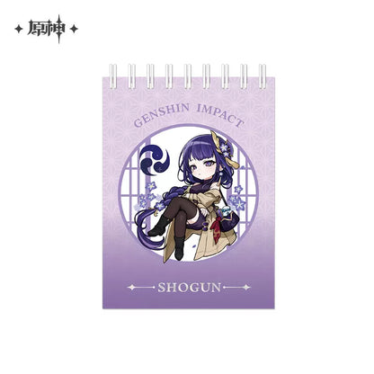 Genshin Impact Picnic Theme Series: Chibi Character Notebook