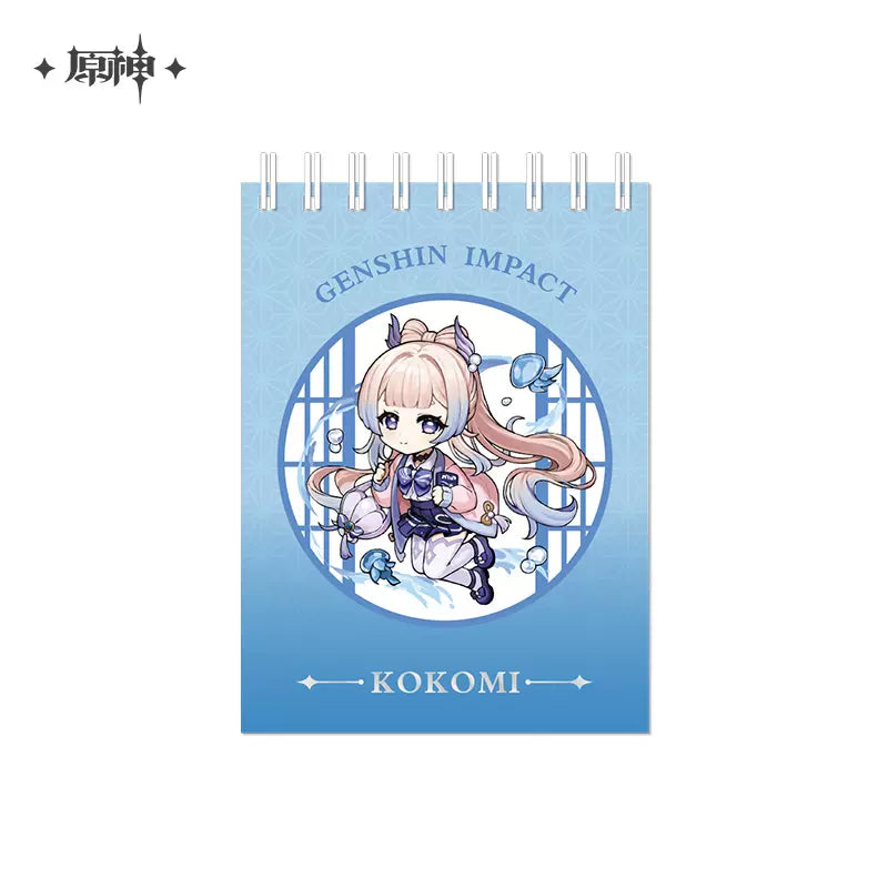 Genshin Impact Picnic Theme Series: Chibi Character Notebook