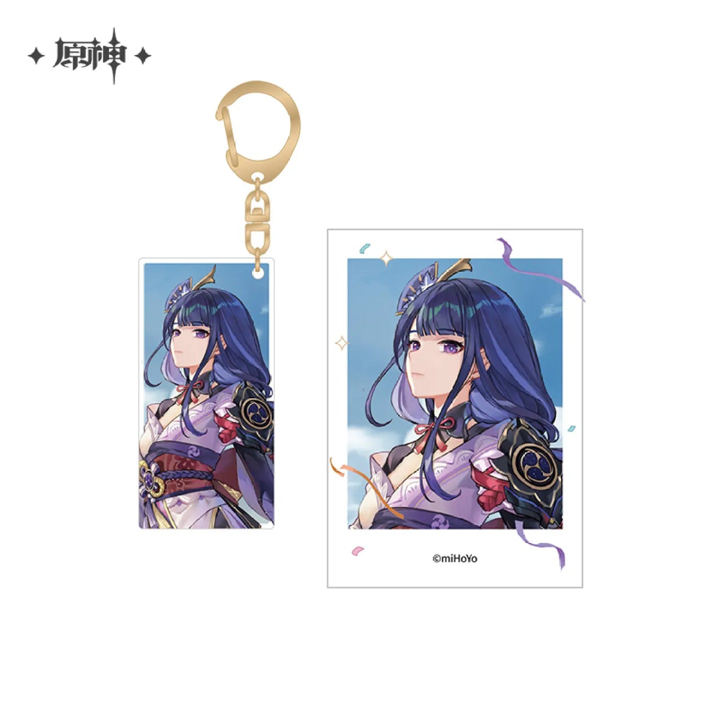 Genshin Impact 2023 Reunion Series: Polaroid & Acrylic Keychain Set