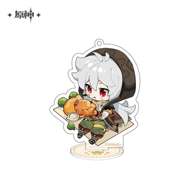 Genshin Impact Delicious Party Series Character Acrylic Mini Stand