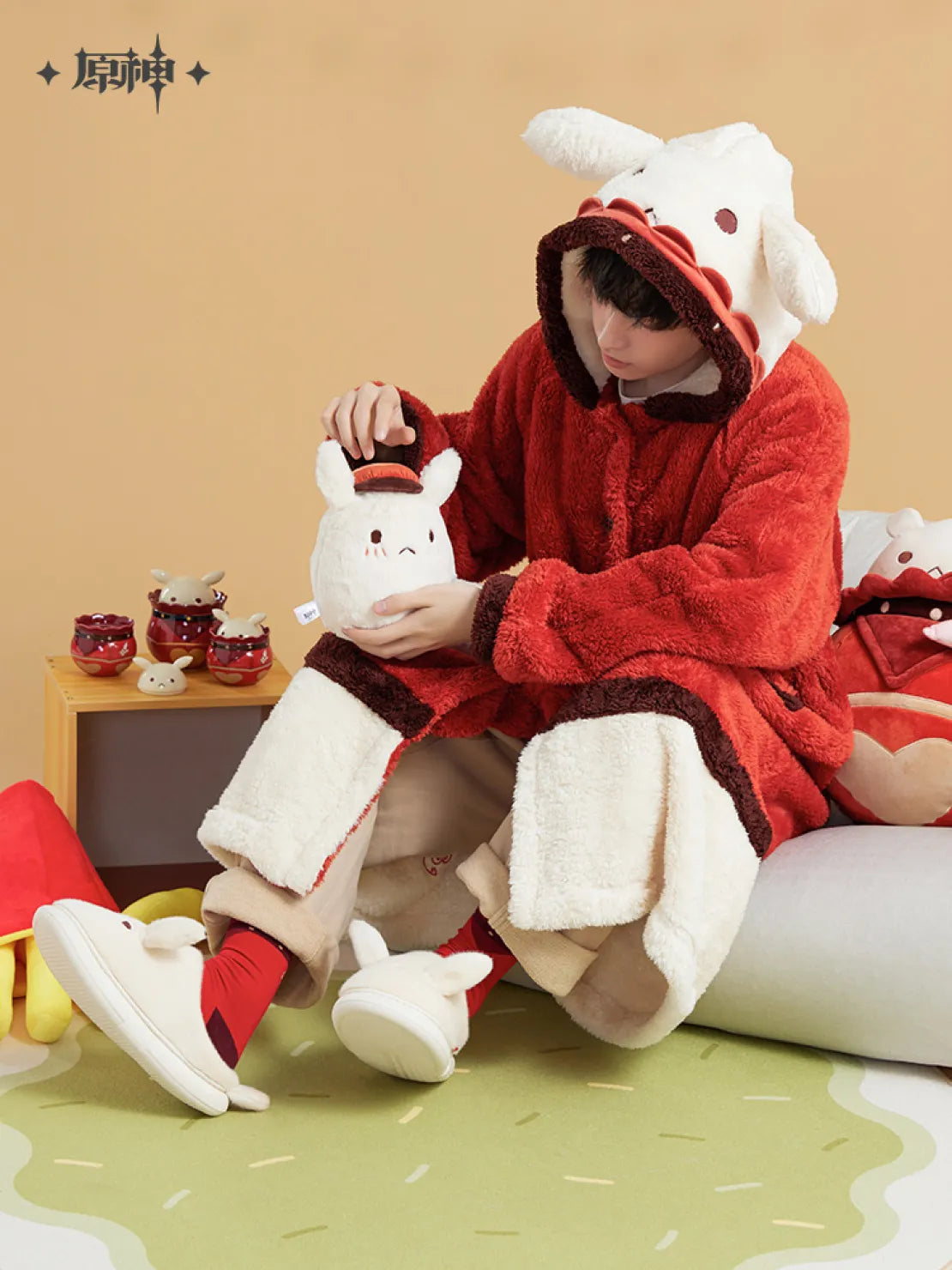 Genshin Impact Klee Theme Impressions Series Robe / Slippers