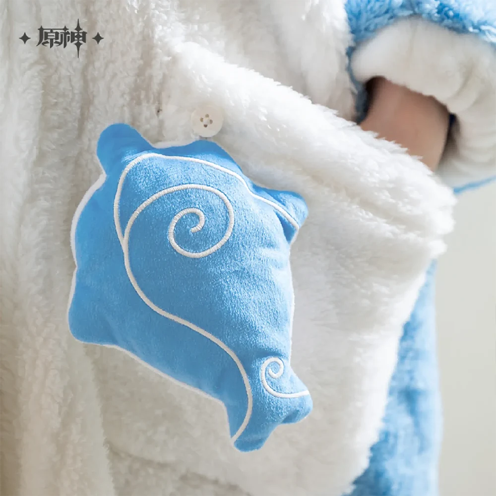 Genshin Impact Tartaglia’s Whale Monoceros Caeli Fluffy Home Robe