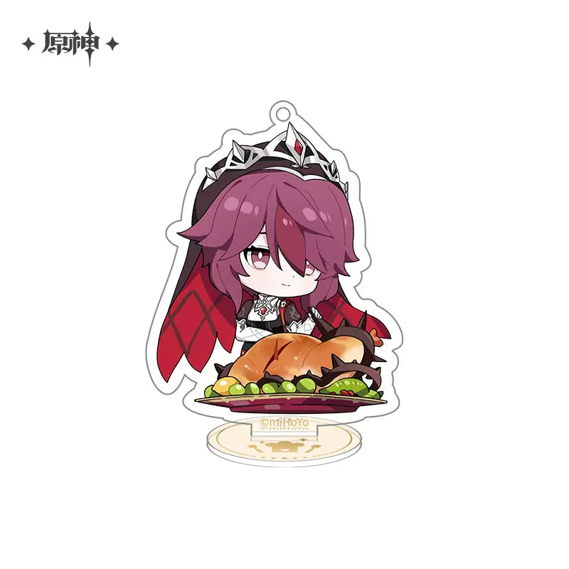 Genshin Impact Delicious Party Series Character Acrylic Mini Stand