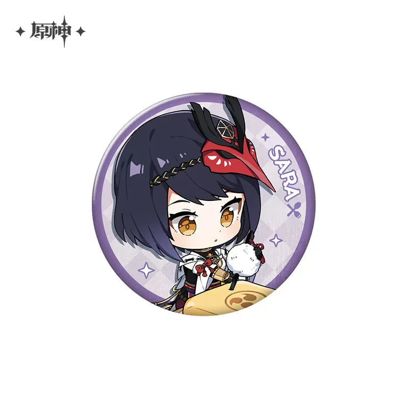 Genshin Impact Delicious Party Series Character Badge