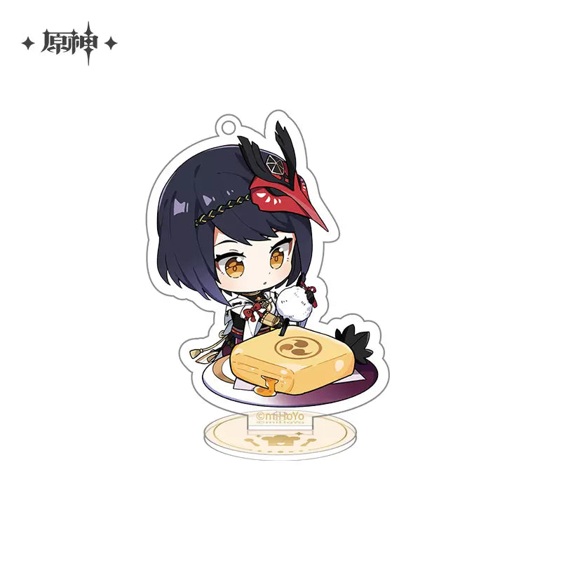 Genshin Impact Delicious Party Series Character Acrylic Mini Stand