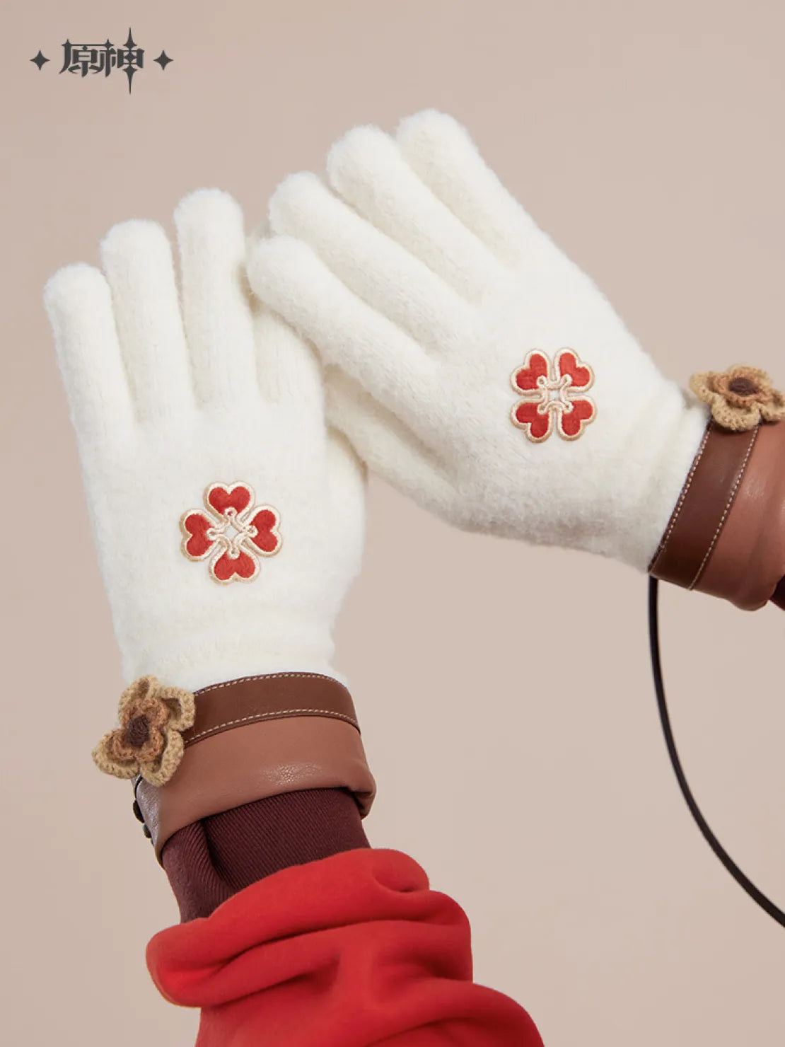 Genshin Impact Klee Theme Impressions Series Scarf / Gloves