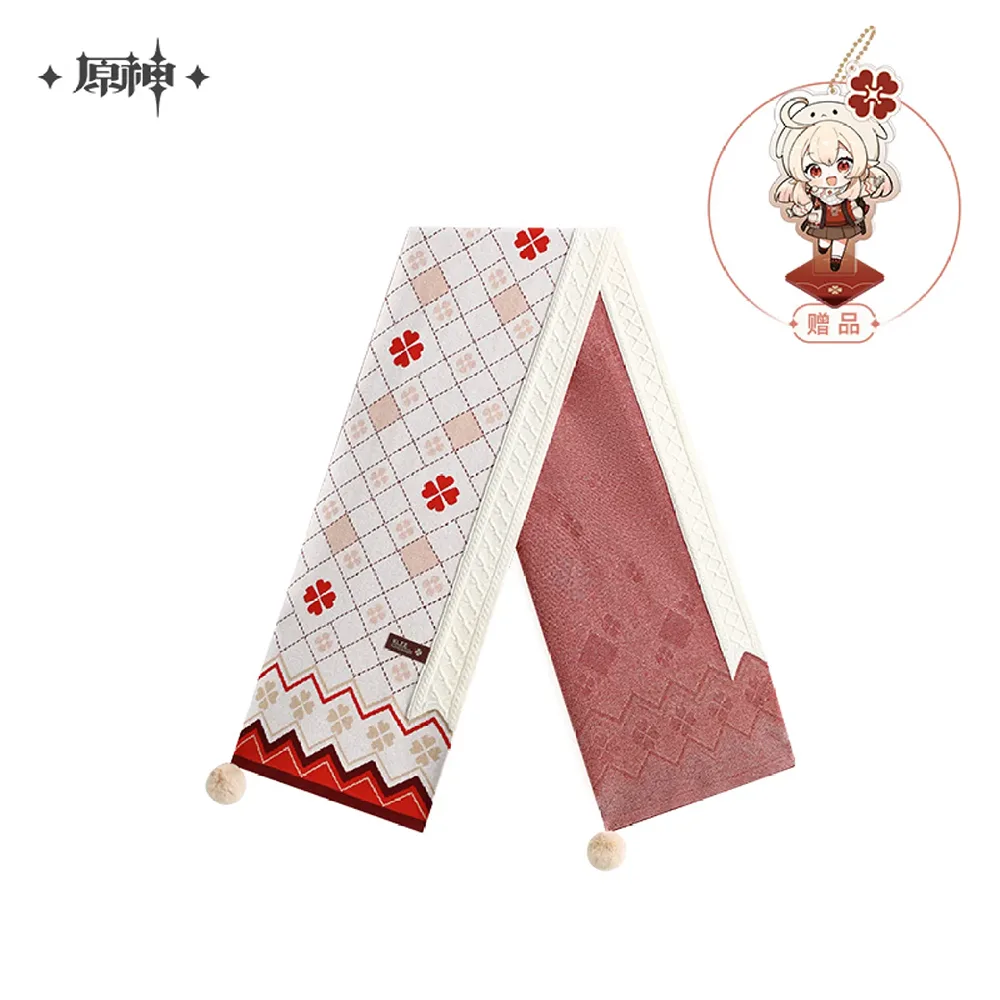 Genshin Impact Klee Theme Impressions Series Scarf / Gloves