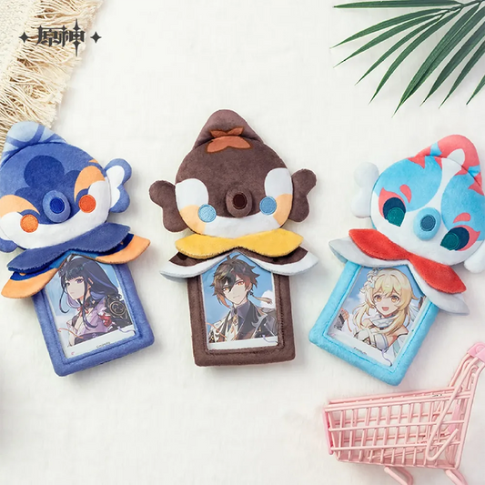 Genshin Impact Oceanid Theme Series Bubble Seahorse Plush Card Holder