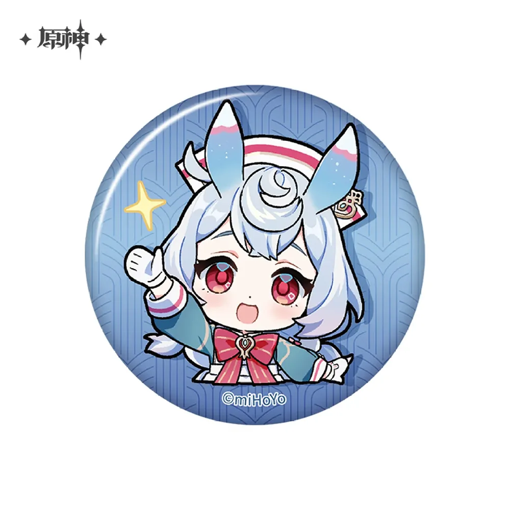 Genshin Impact Chibi Character Series Badge - Fontaine