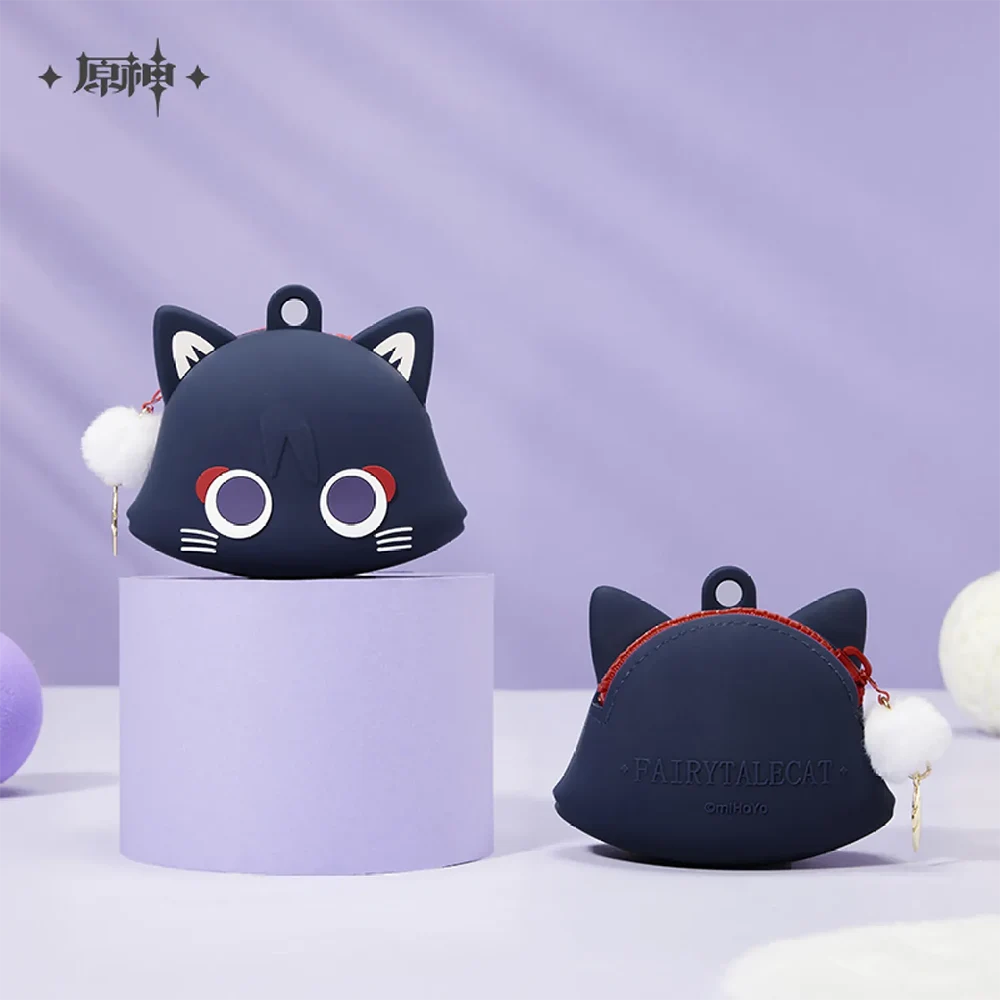 Genshin Impact Wanderer Meow Kitty Series: Mini Silicone Storage Bag