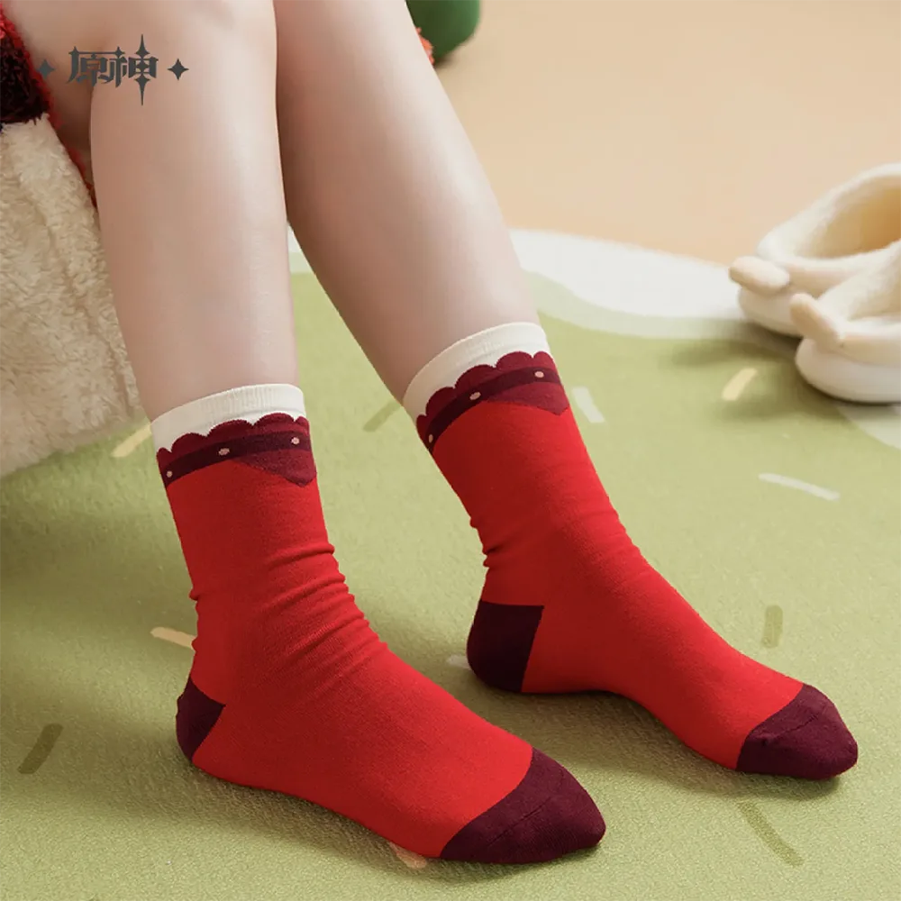 Genshin Impact Klee Theme Impressions Series Socks 3 Styles