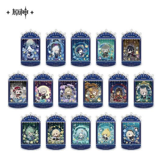 Genshin Impact Starlight Correspondence Series Acrylic Shaker Particle Combination Stand