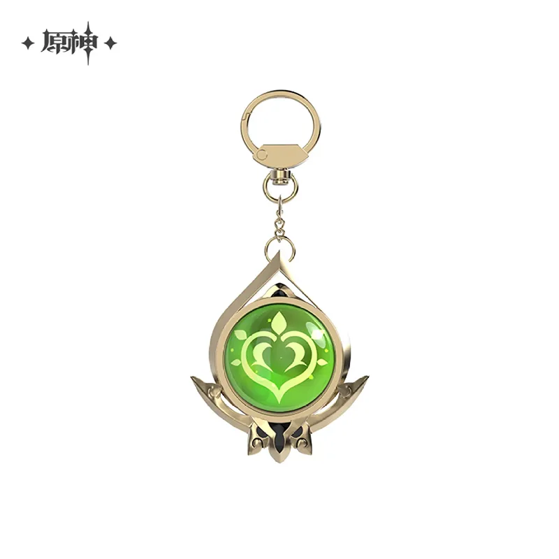 Genshin Impact 2023 Reunion Reries: Element Keychain Hangable Ornament