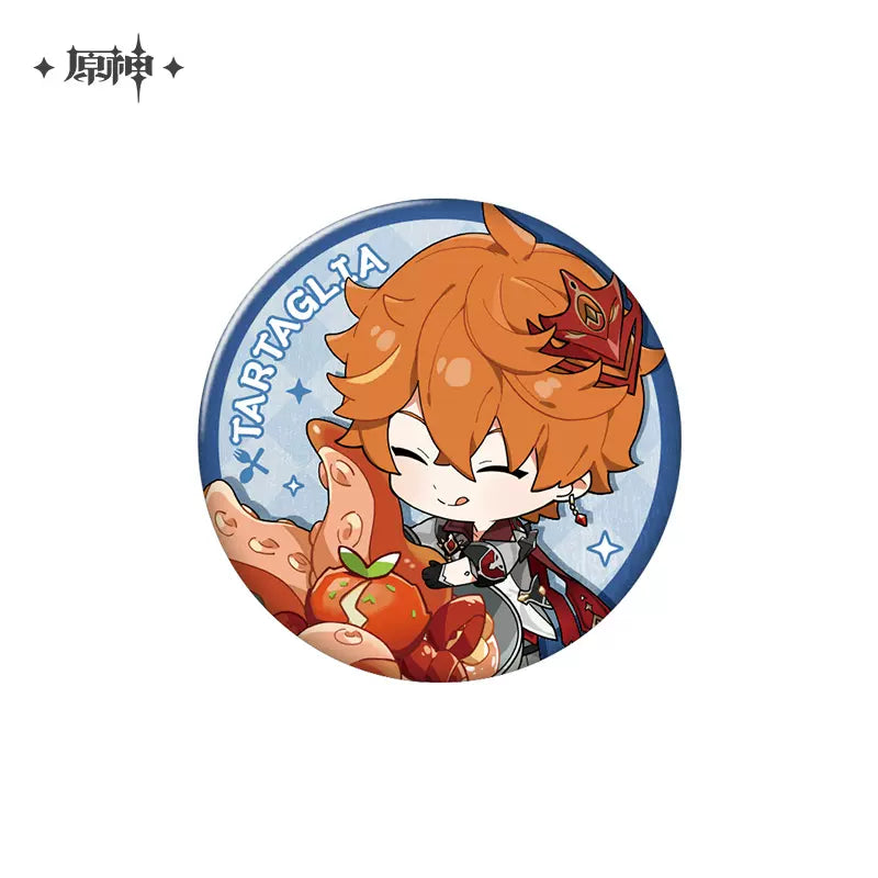 Genshin Impact Delicious Party Series Character Badge