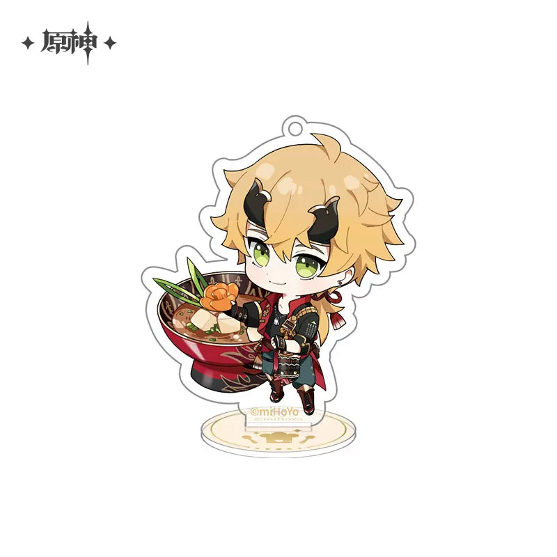 Genshin Impact Delicious Party Series Character Acrylic Mini Stand