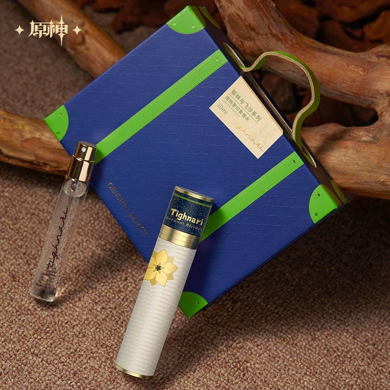 Genshin Impact Verdant Winds and Sandstorms Series Tighnari Impression Travel Size Perfume Gift Set