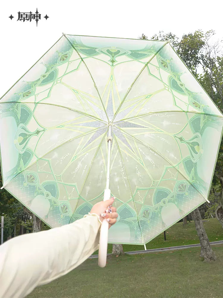 Genshin Impact Nahida Theme Impressions Series Transparent Umbrella