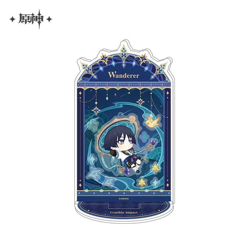 Genshin Impact Starlight Correspondence Series Acrylic Shaker Particle Combination Stand