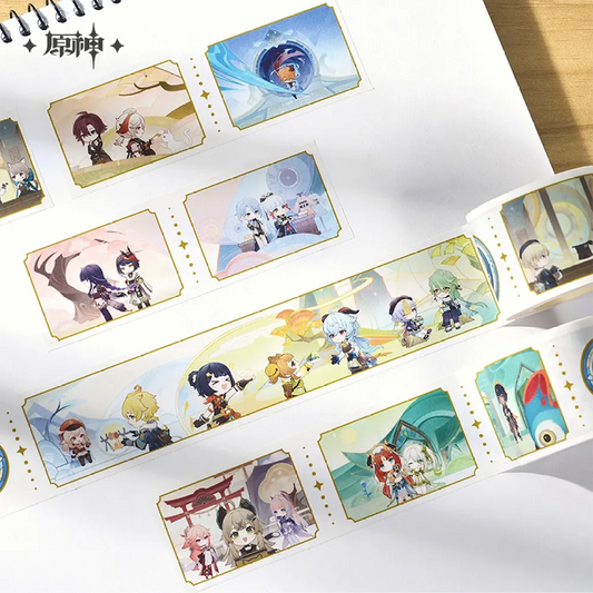 Genshin Impact Stardust Journey Series Washi Tape