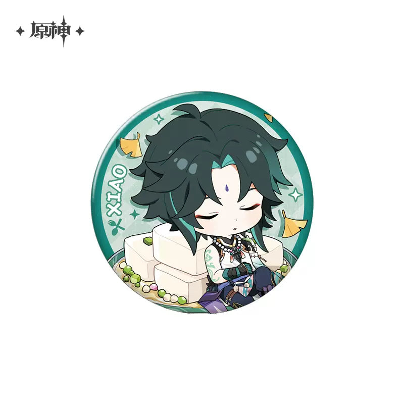 Genshin Impact Delicious Party Series Character Badge