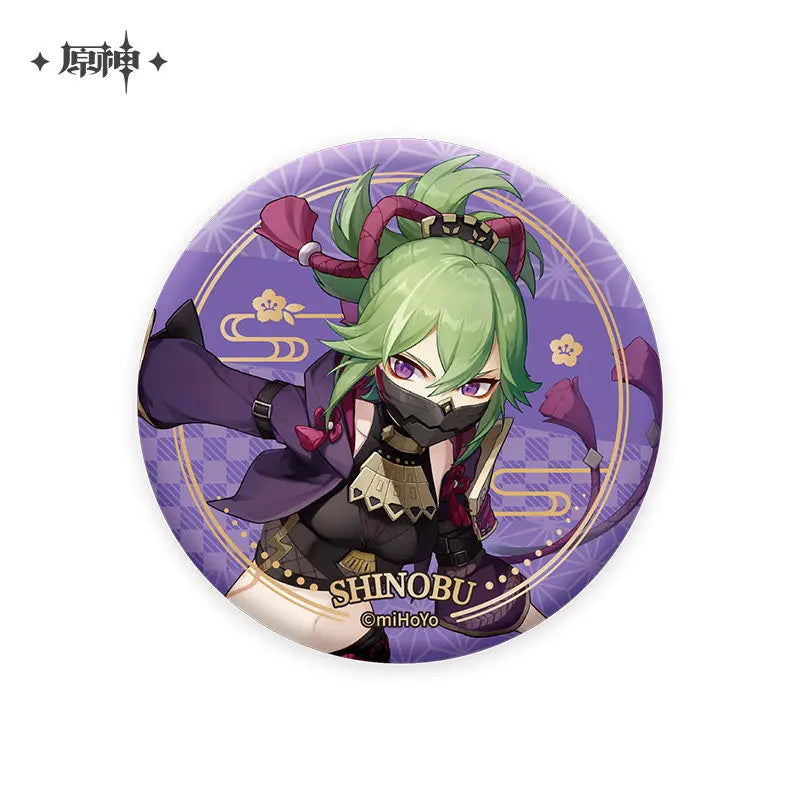 Genshin Impact Inazuma Theme Character Badge