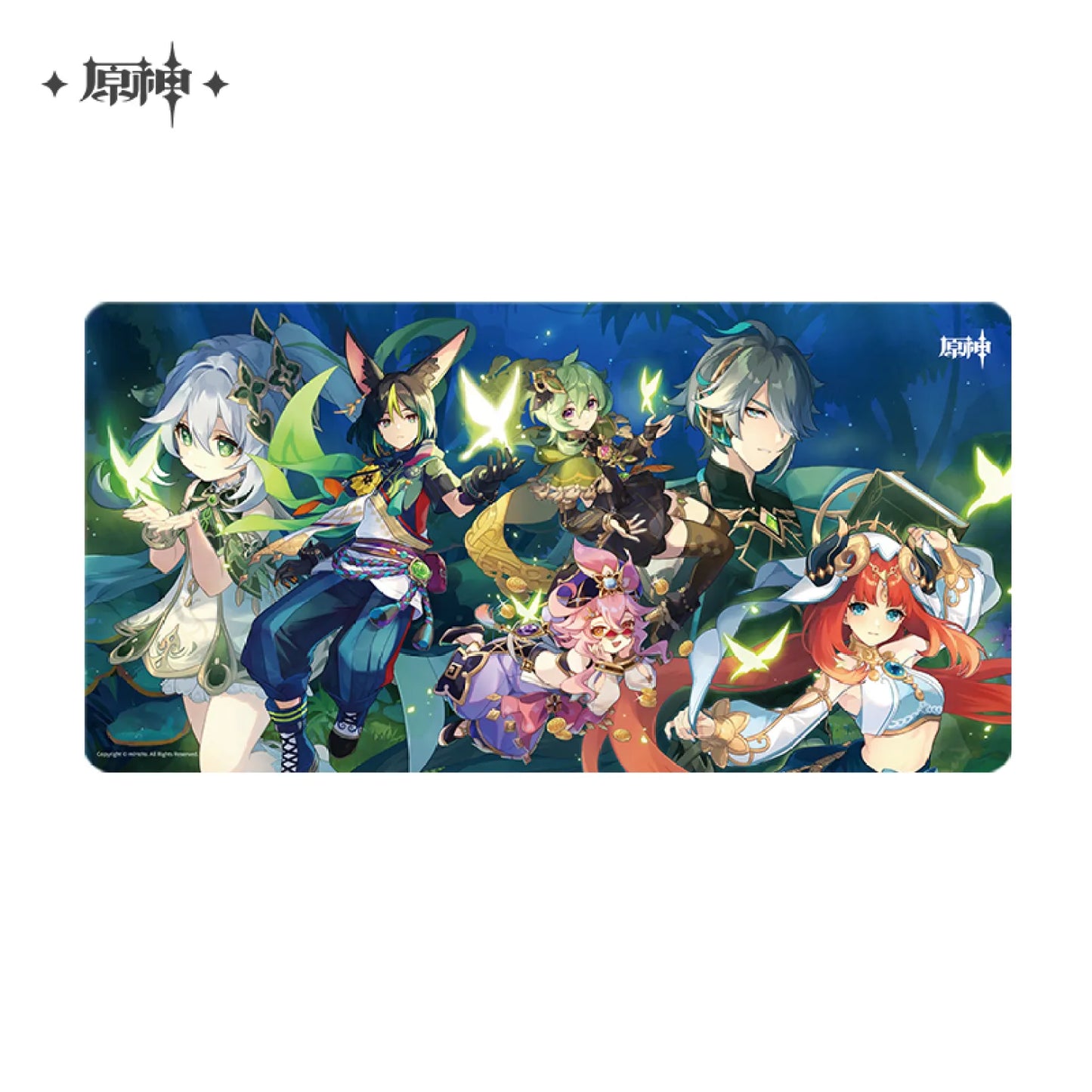 Genshin Impact Themed Mouse Pad