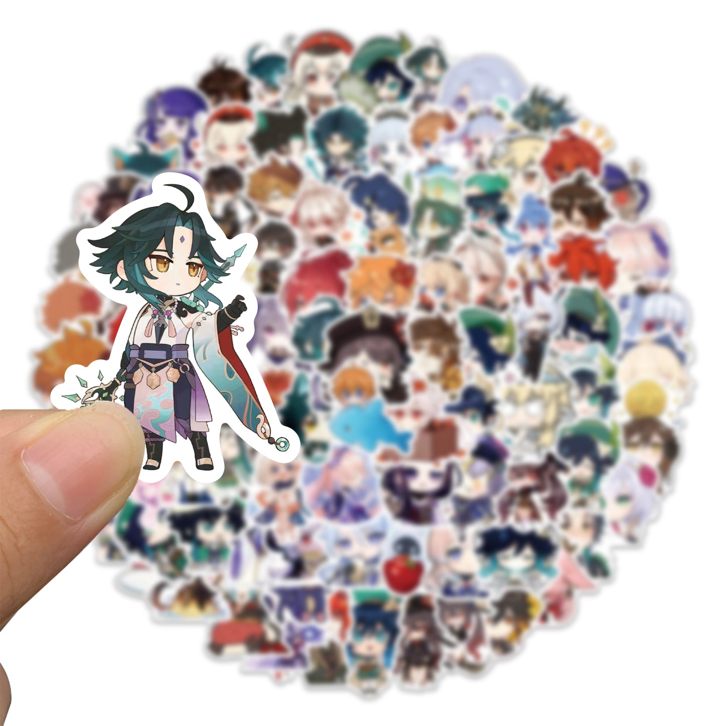[Fan-Made Merchandise] Genshin Impact Character Sticker