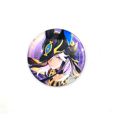 [Fan-Made Merchandise] Genshin Impact Character Double Flash Badge