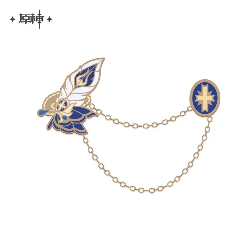 Genshin Impact Noblesse Oblige Metal Brooch